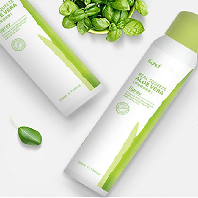 Natural glacier water with Aloe Vera Cura&ccedil;ao extract