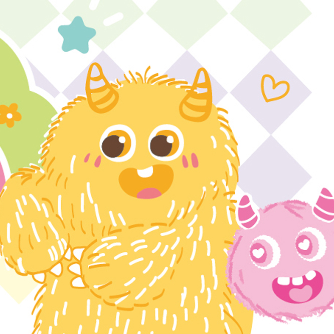 ILAHUI Monster Friends Series