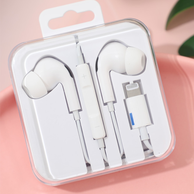 Simple Slant In-Ear Headphones (Lightning)