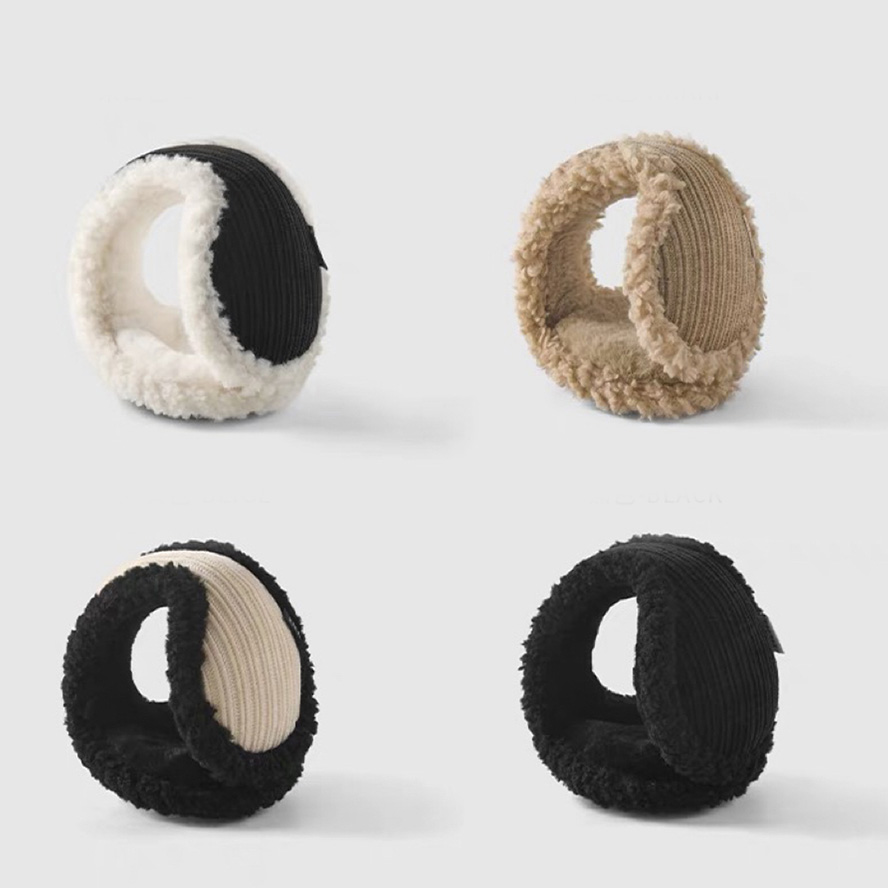 Thickened velvet simple ear muffs